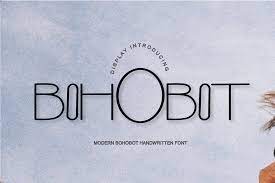 Bohobot Font